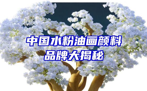中国水粉油画颜料品牌大揭秘
